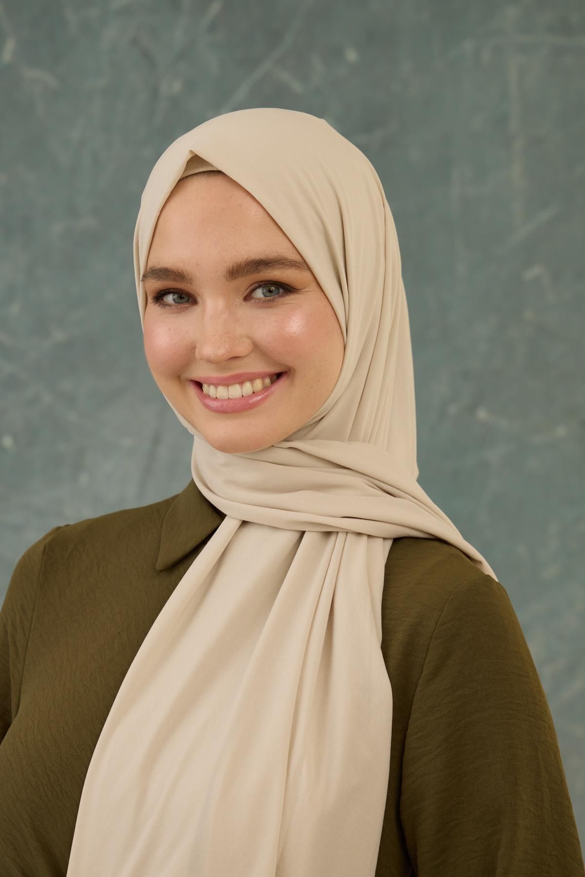 Taş Rengi Yok Şal - 10000-26