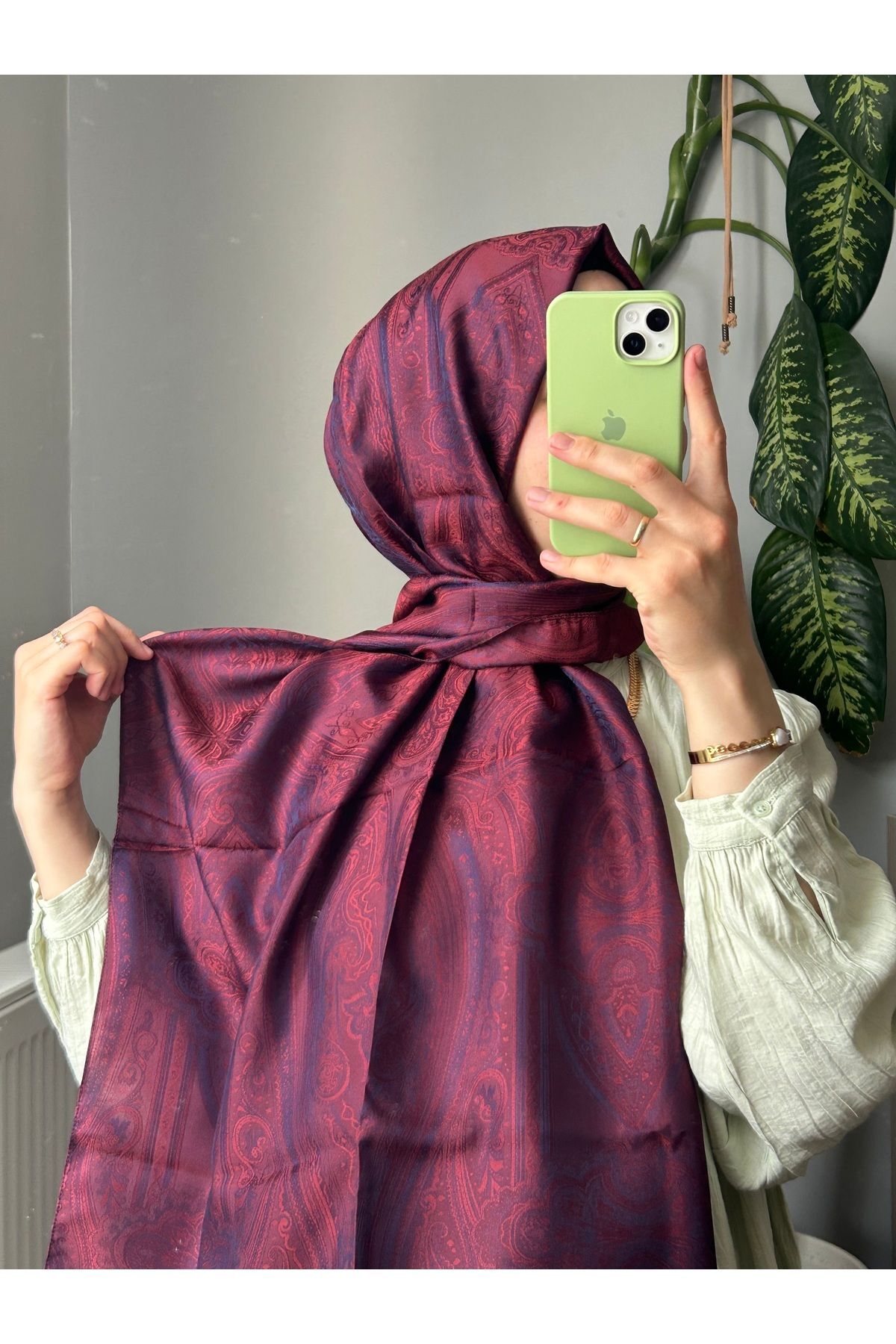İpekseli Etro Vual Dokuma Şal Lacivert Bordo