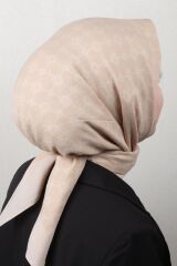 Elegance Monogram Eşarp 1090500-981 Krem