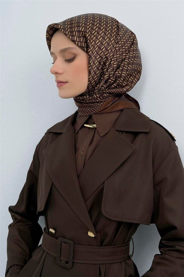 Armine 2026 İlkbahar Yaz Tivil İpek Eşarp 9502-06