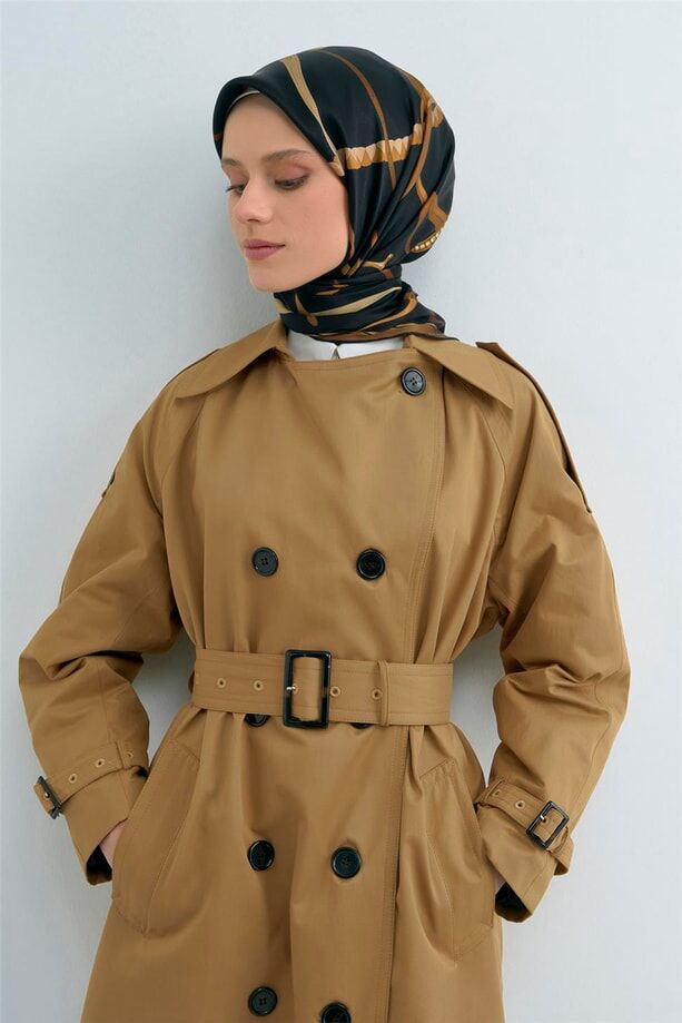 Armine 2026 İlkbahar Yaz Tivil İpek Eşarp 9517-04