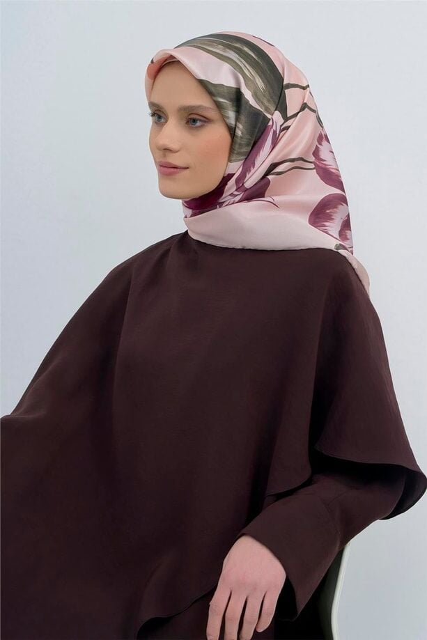 Armine 2026 İlkbahar Yaz Tivil İpek Eşarp 9506-33