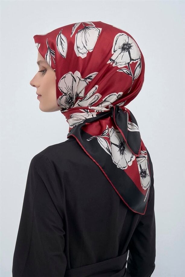 Armine 2026 İlkbahar Yaz Tivil İpek Eşarp 9536-34