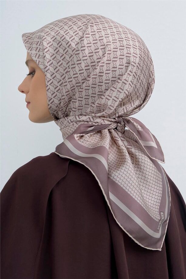 Armine 2026 İlkbahar Yaz Tivil İpek Eşarp 9502-35