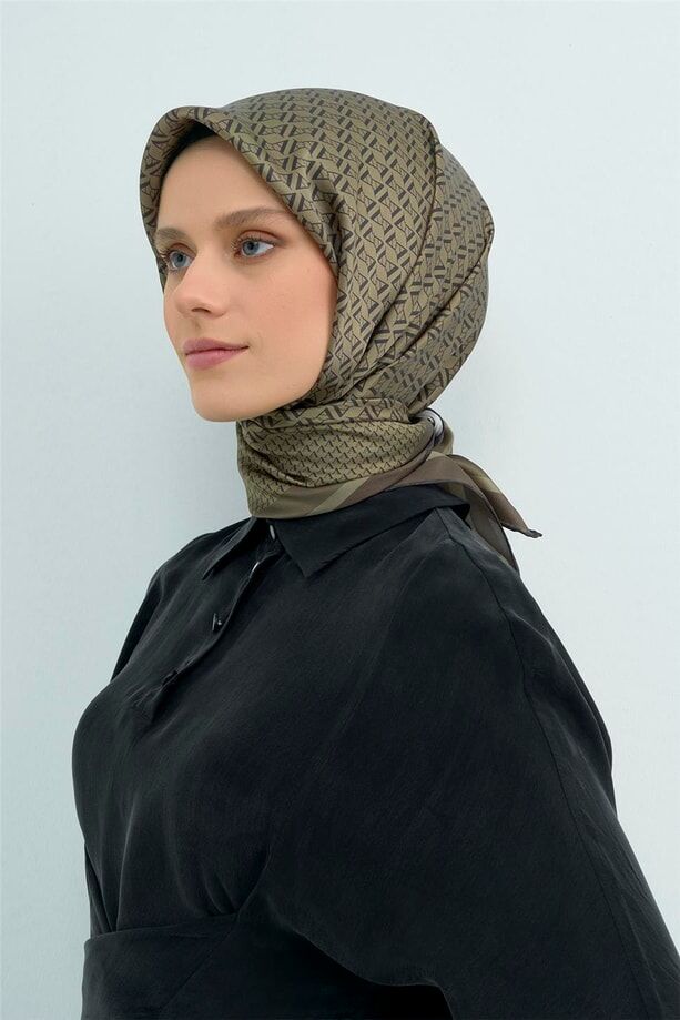 Armine 2026 İlkbahar Yaz Tivil İpek Eşarp 9502-55