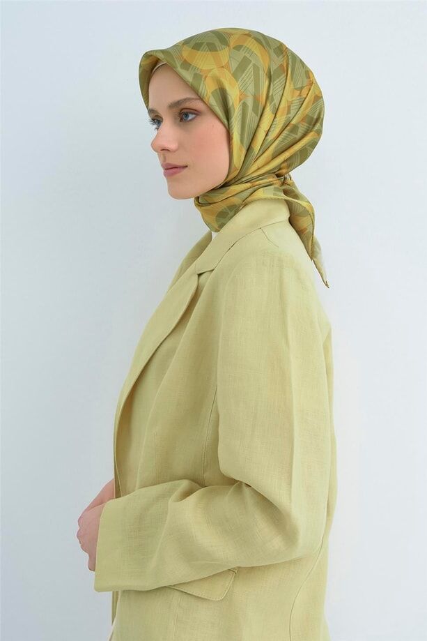 Armine 2026 İlkbahar Yaz Tivil İpek Eşarp 9541-84