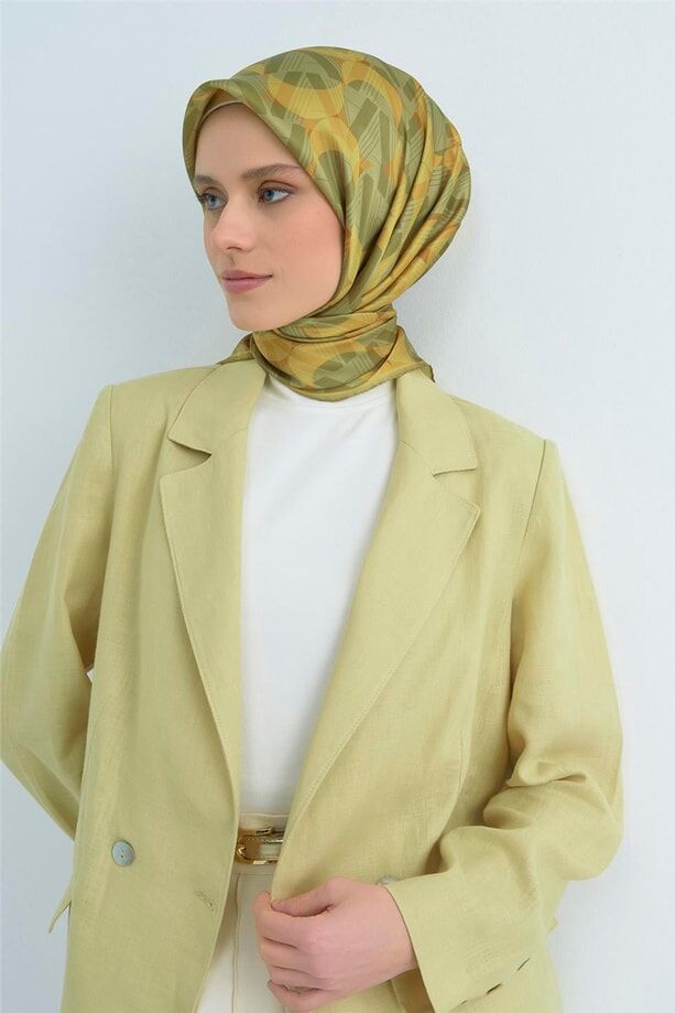 Armine 2026 İlkbahar Yaz Tivil İpek Eşarp 9541-84