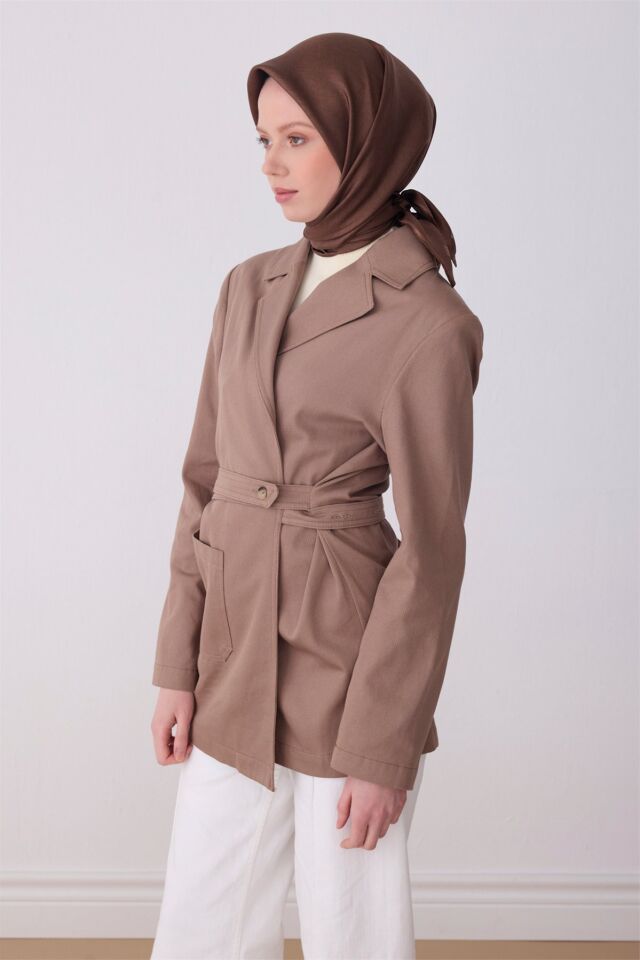 Belli 2026 Yaz Sezonu Tivil İpek Eşarp 4305-86