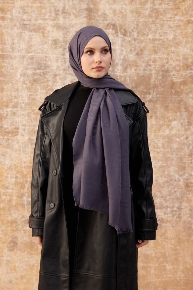 İpekhan Fendi Desen Pamuk Jakar Şal 8009-05