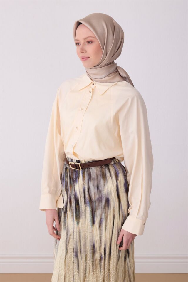 Belli 2026 Yaz Sezonu Tivil İpek Eşarp 4305-82