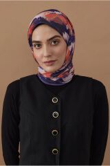110 cm Sanatsal Desen Bambu Eşarp