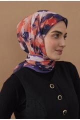 110 cm Sanatsal Desen Bambu Eşarp
