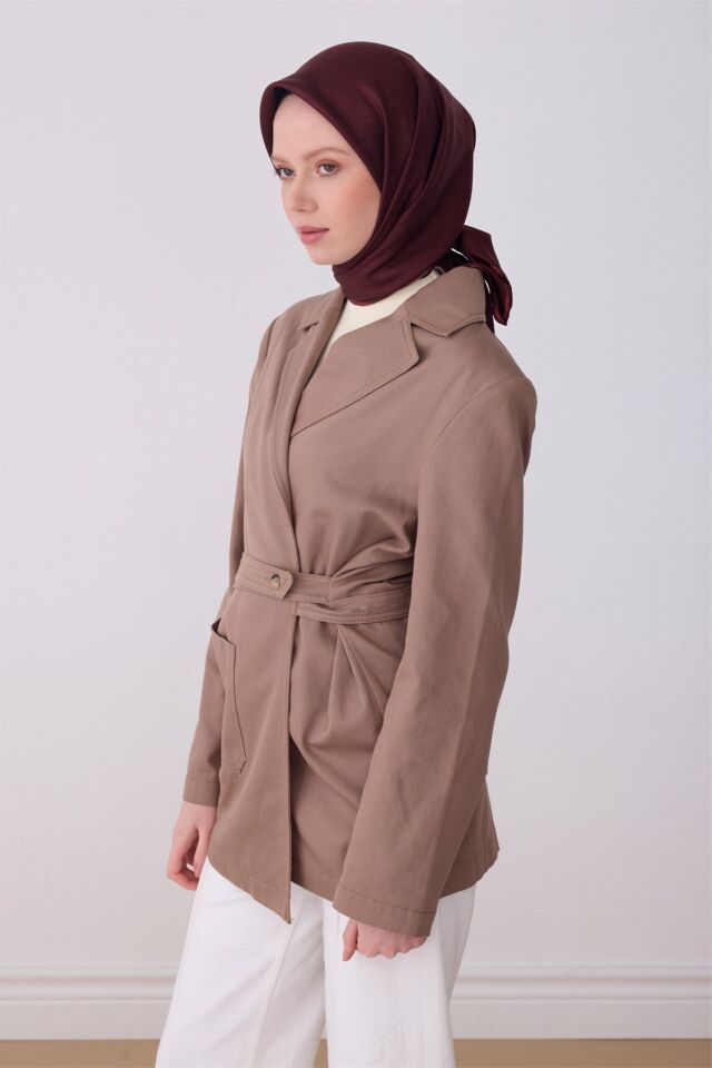 Belli 2026 Yaz Sezonu Tivil İpek Eşarp 4305-03