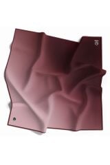 Twill Degrade Desenli Pudra Renkli 90x90 Eşarp (İpek İçermez) Dikim Şekli : El Dikişi