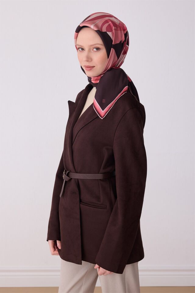 Belli 2026 Yaz Sezonu Tivil İpek Eşarp 4303-35