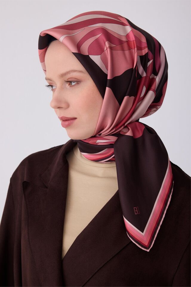 Belli 2026 Yaz Sezonu Tivil İpek Eşarp 4303-35