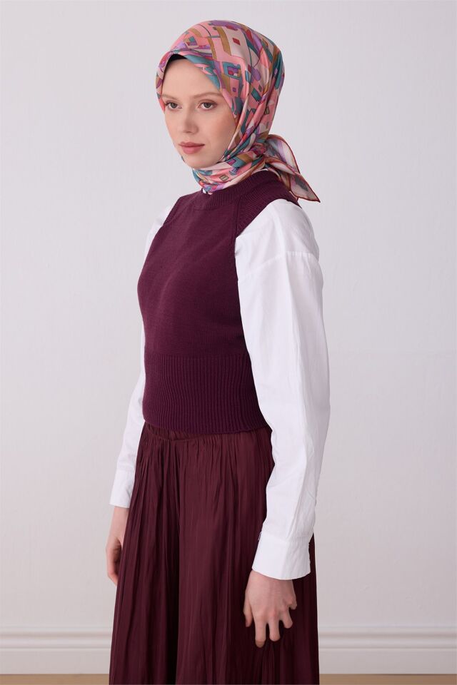 Belli 2026 Yaz Sezonu Tivil İpek Eşarp 4307-85