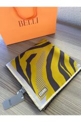 Tivil Ipek Eşarp 4047-36 Füme Karışık Desen