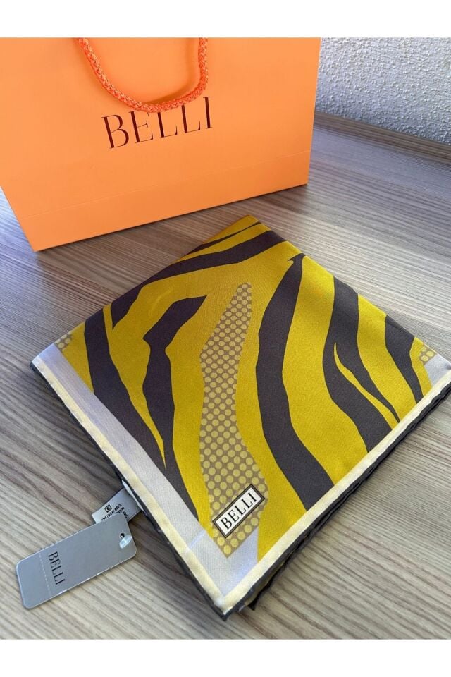 Belli Twill İpek Eşarp 4047-36