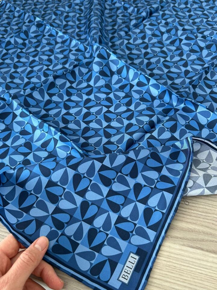 Belli 2026 Yaz Sezonu Tivil İpek Eşarp 4322-56