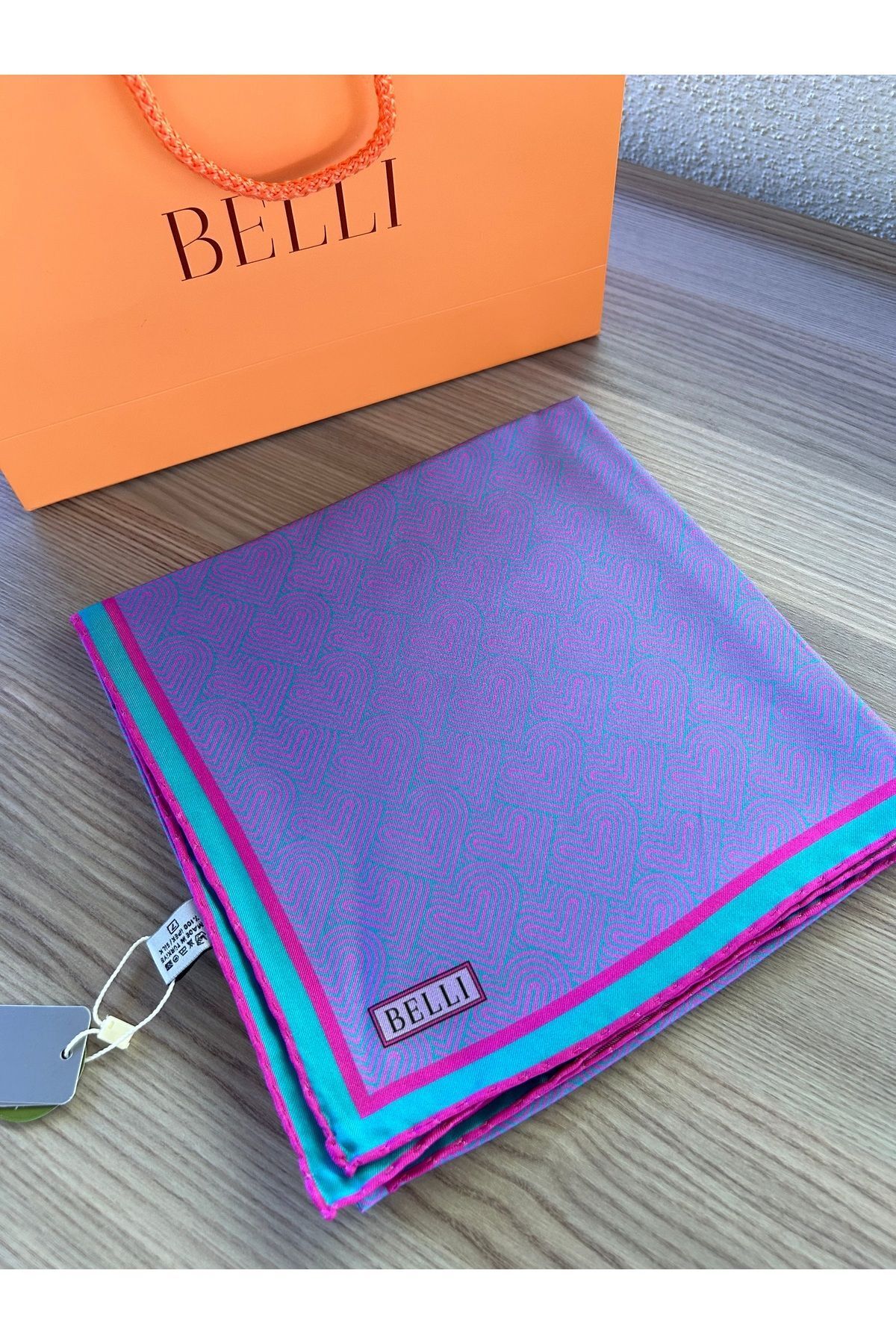 Belli Twill İpek Eşarp 4055-52