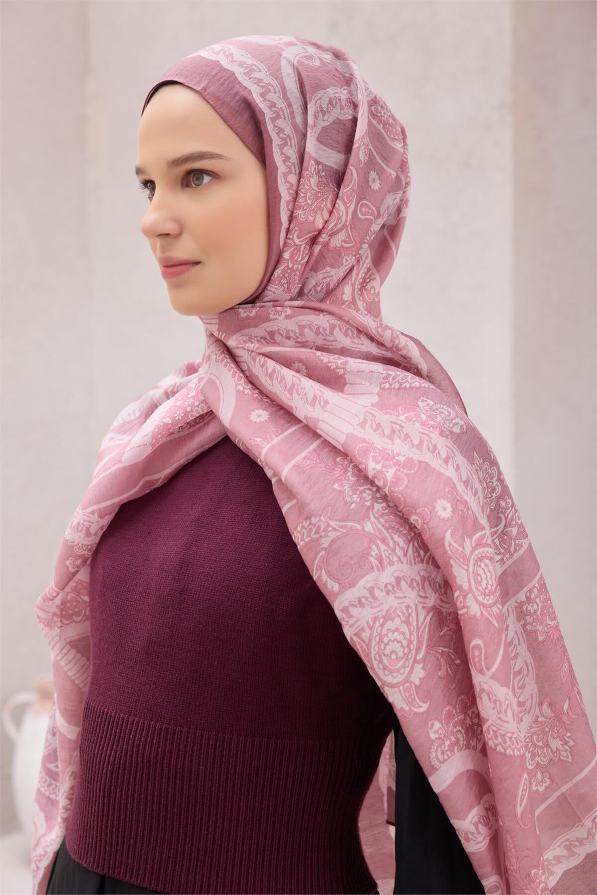 Belli Fresh Rozy Şal 1866-08