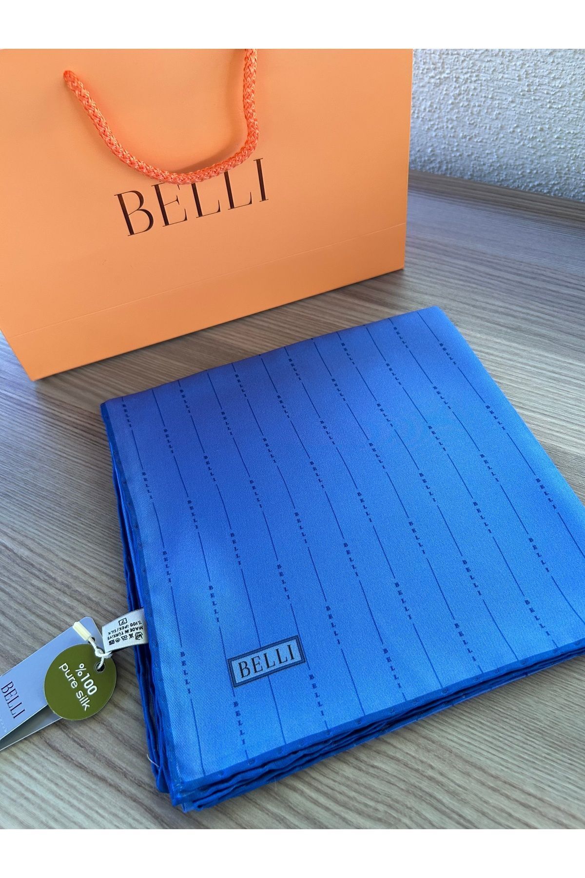 Belli Twill İpek Eşarp 4061-01