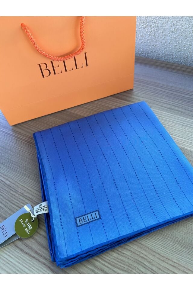 Belli Twill İpek Eşarp 4061-01