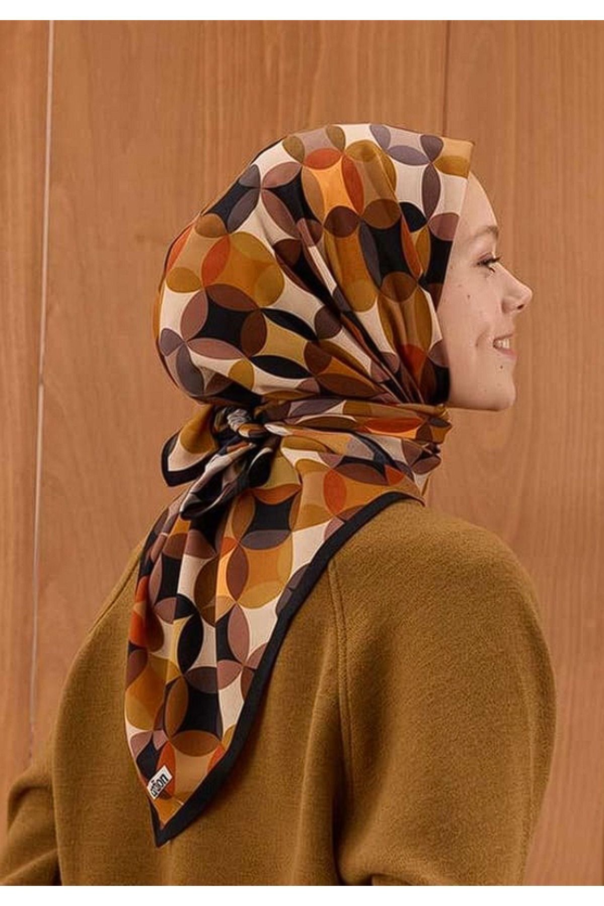 Cardion Star Twill Eşarp Camel