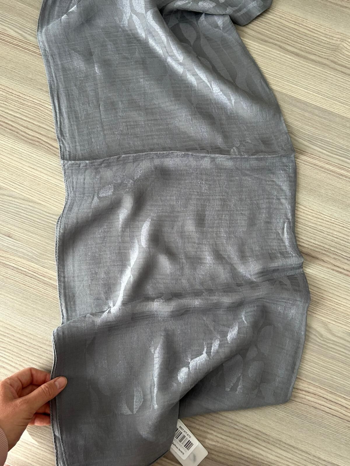 Noura Scarf Miora Şal Koyu Gri