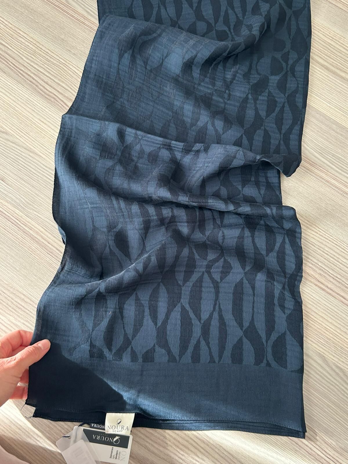 Noura Scarf Miora Şal Koyu Lacivert