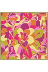 Marrakech Koleksiyon Soft Eşarp Hardal Pembe 1198-08