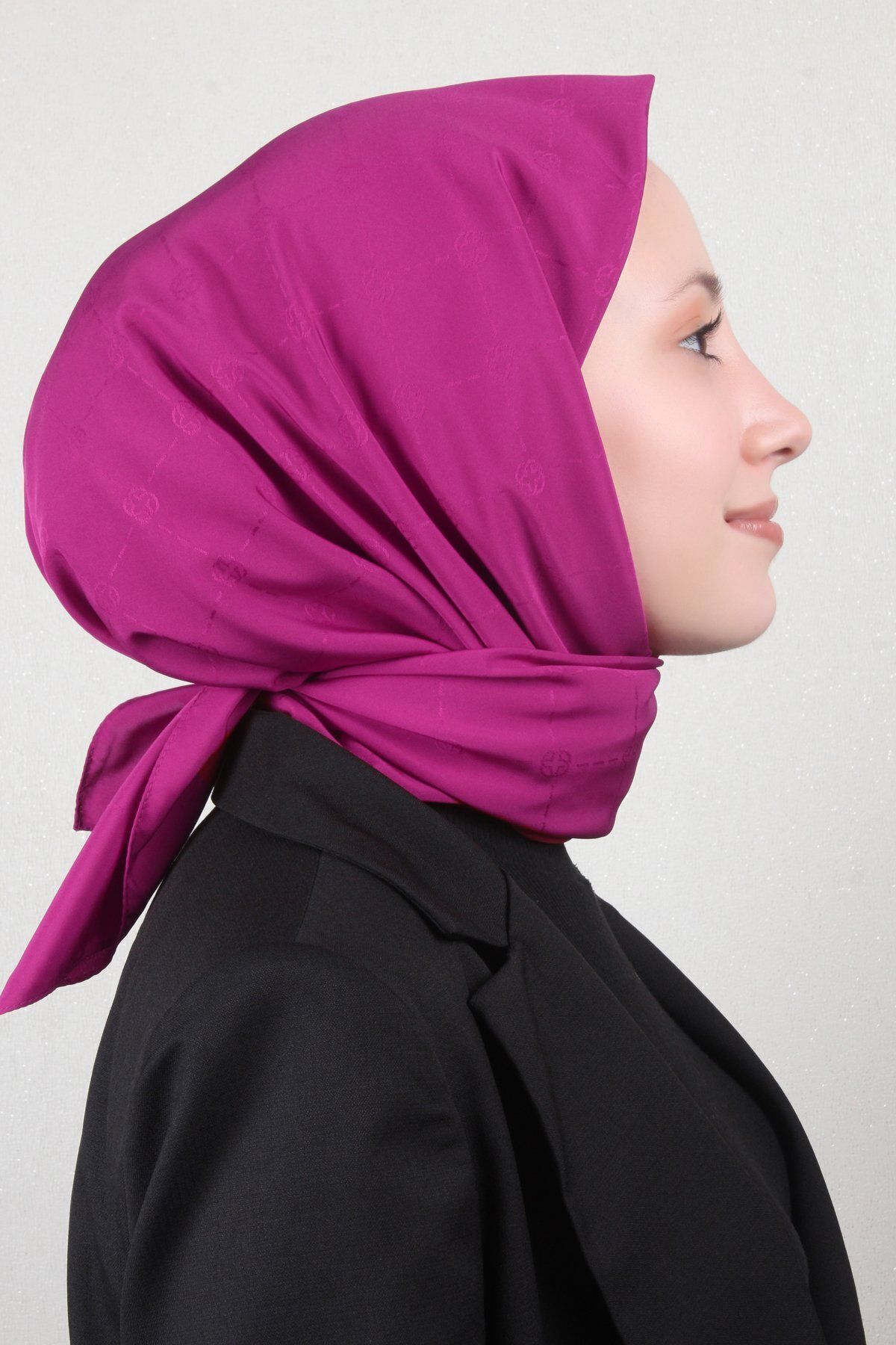Monogram Icon Eşarp 1070400-993 Şeker Pembe