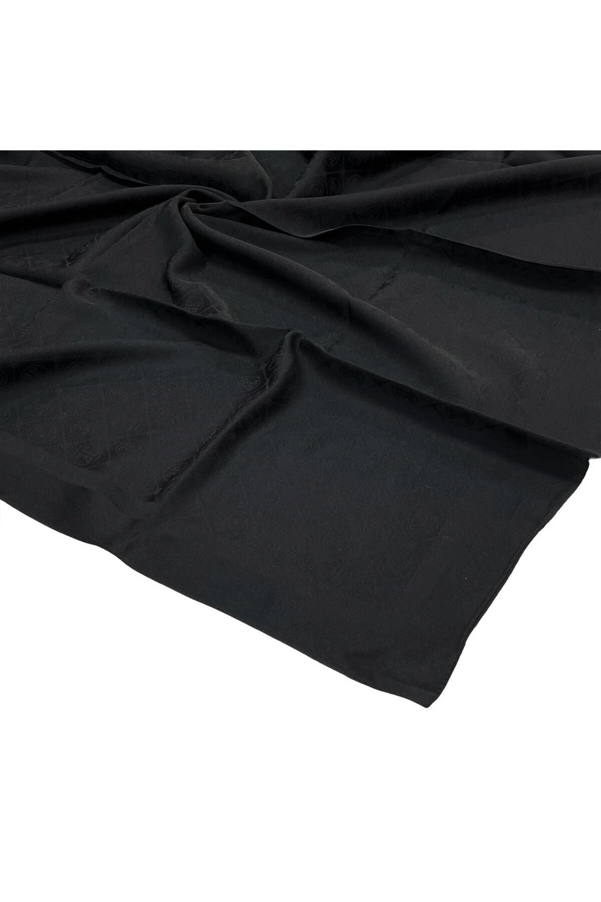 Cotton Eşarp - 1030400-911 Siyah