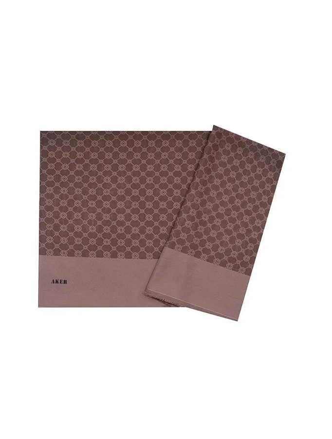 Aker Elegance Monogram Şal 932