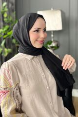 Bambu Kraş Şal - 6060700-911 - Siyah