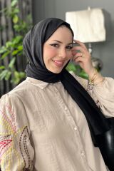 Bambu Kraş Şal - 6060700-911 - Siyah