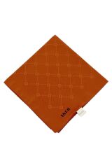 Monogram Eşarp - Kiremit 962