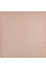 Monogram Dama Eşarp - Vizon 932