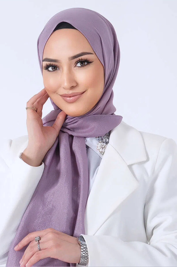 Harem Scarf Brisa Vual Şal Koyu Lavanta