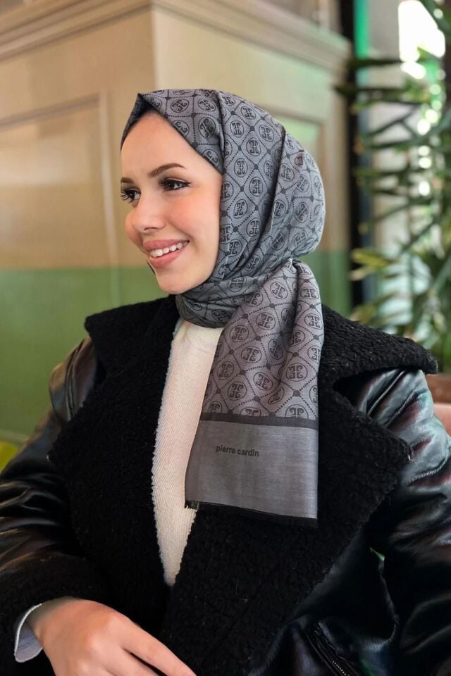 Pierre Cardin Pamuk Monogram Şal 1030300-913