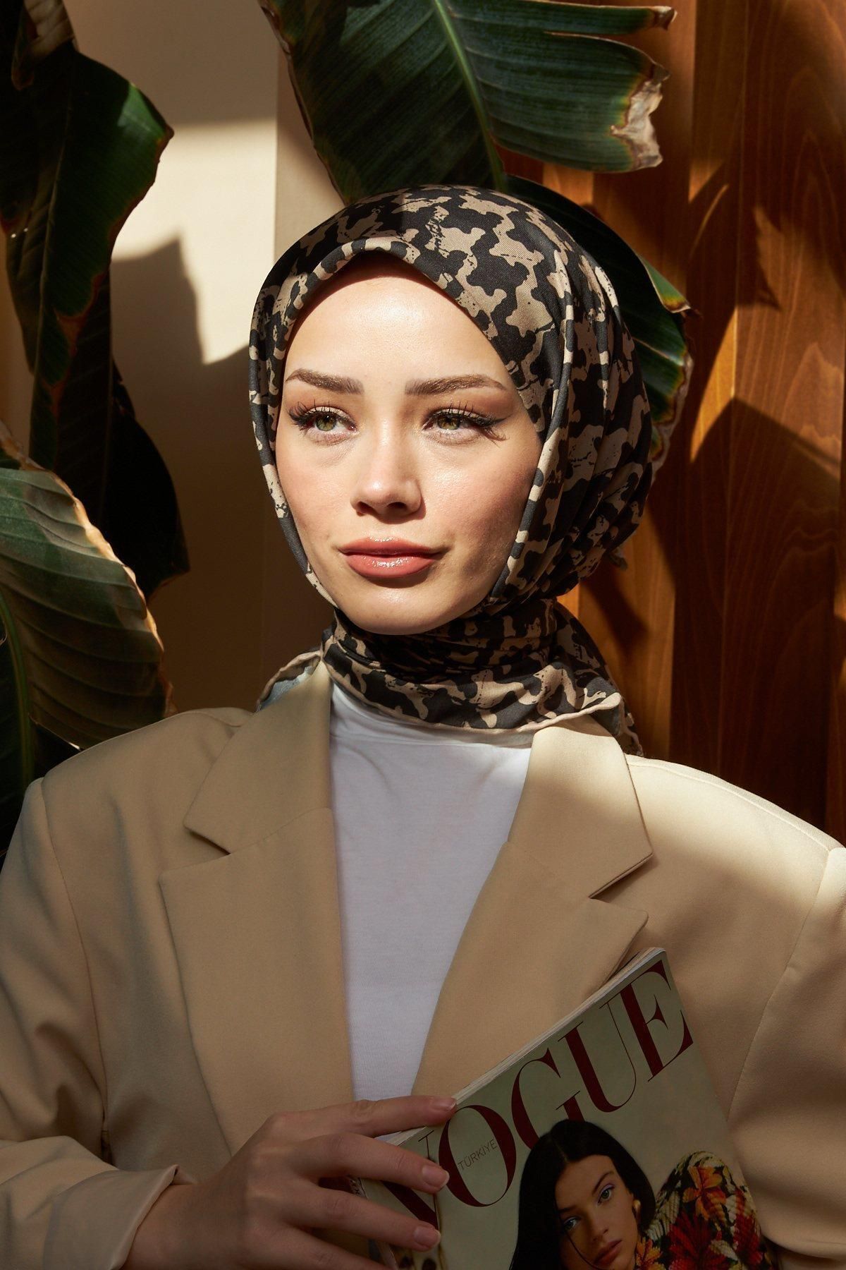 İpekhan Aura Kazayağı Soft Eşarp 1155-17