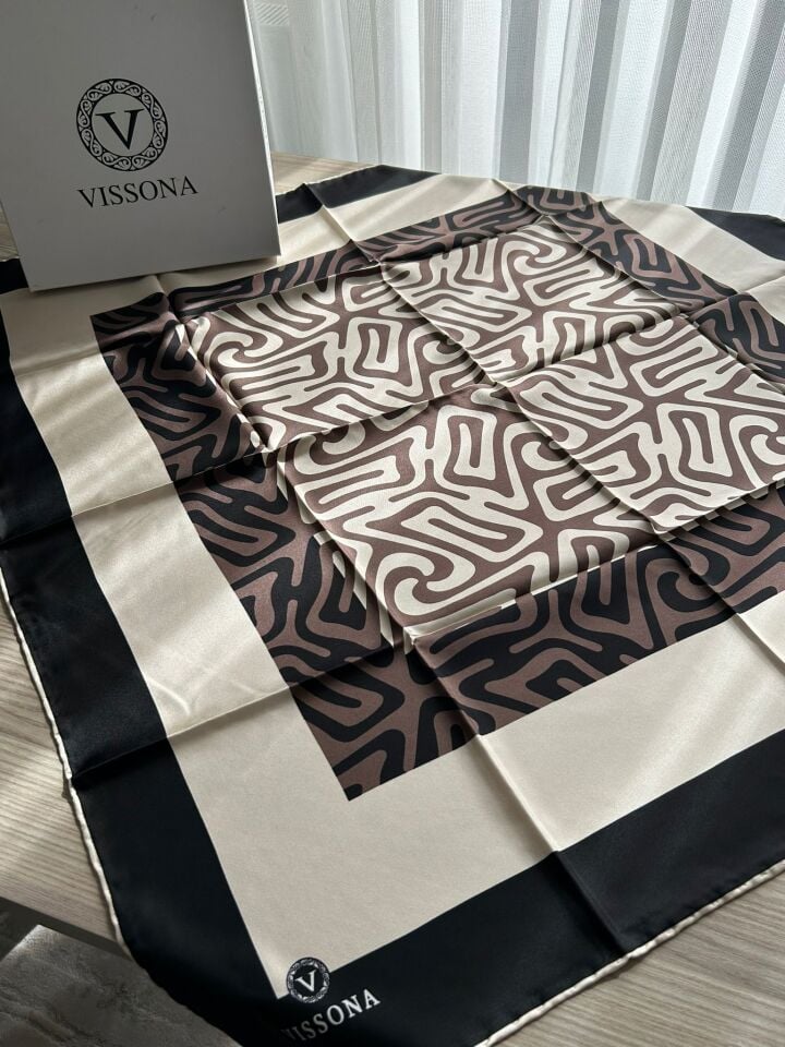 Vissona Twill İpek Eşarp Dgn51373-05
