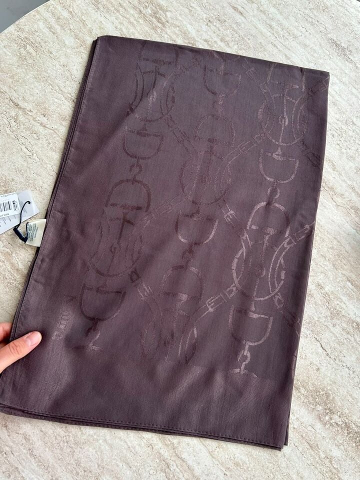 Noura Scarf Diamond Maria Şal Antrasit