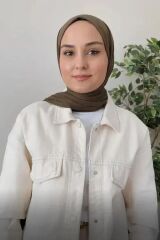 Aleyna Atalar Penye Şal - Haki