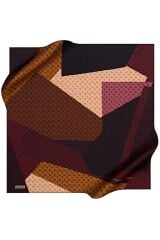 Polyester Twill Eşarp Bordo 7724799-942