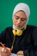 Penye Şal - Gümüş