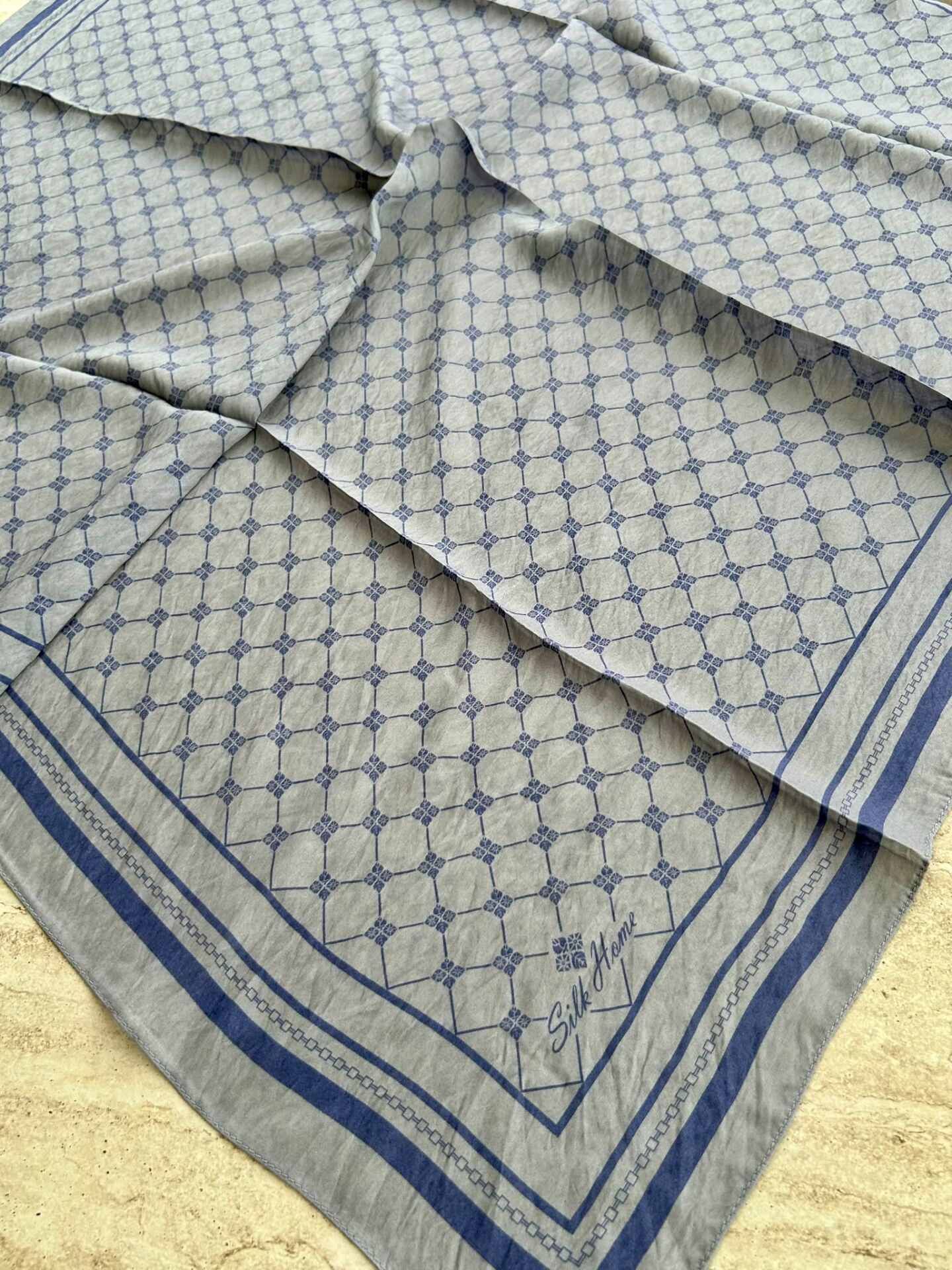 Silk Home Olinda Eşarp Mavi