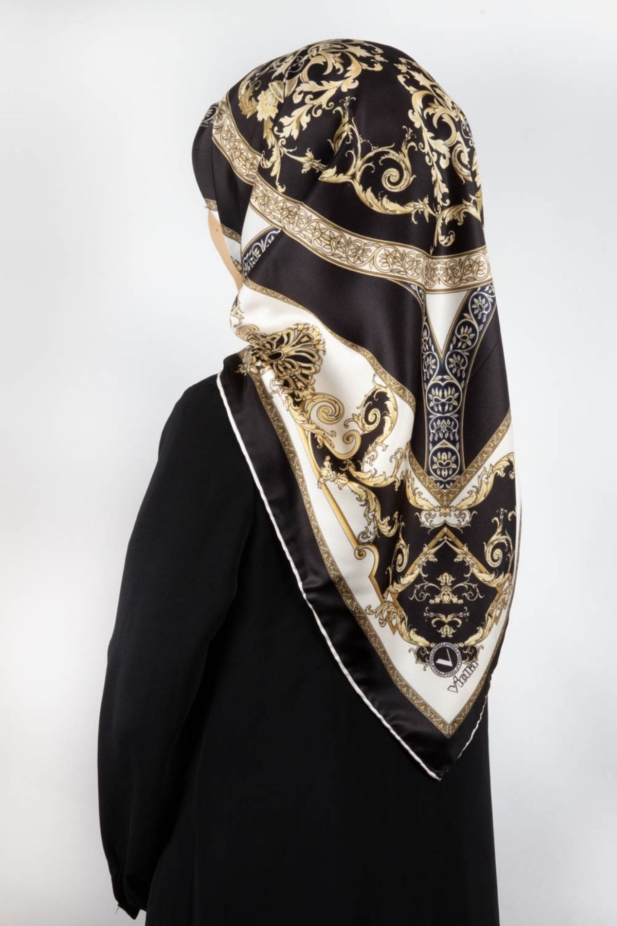 Twill Eşarp - Siyah