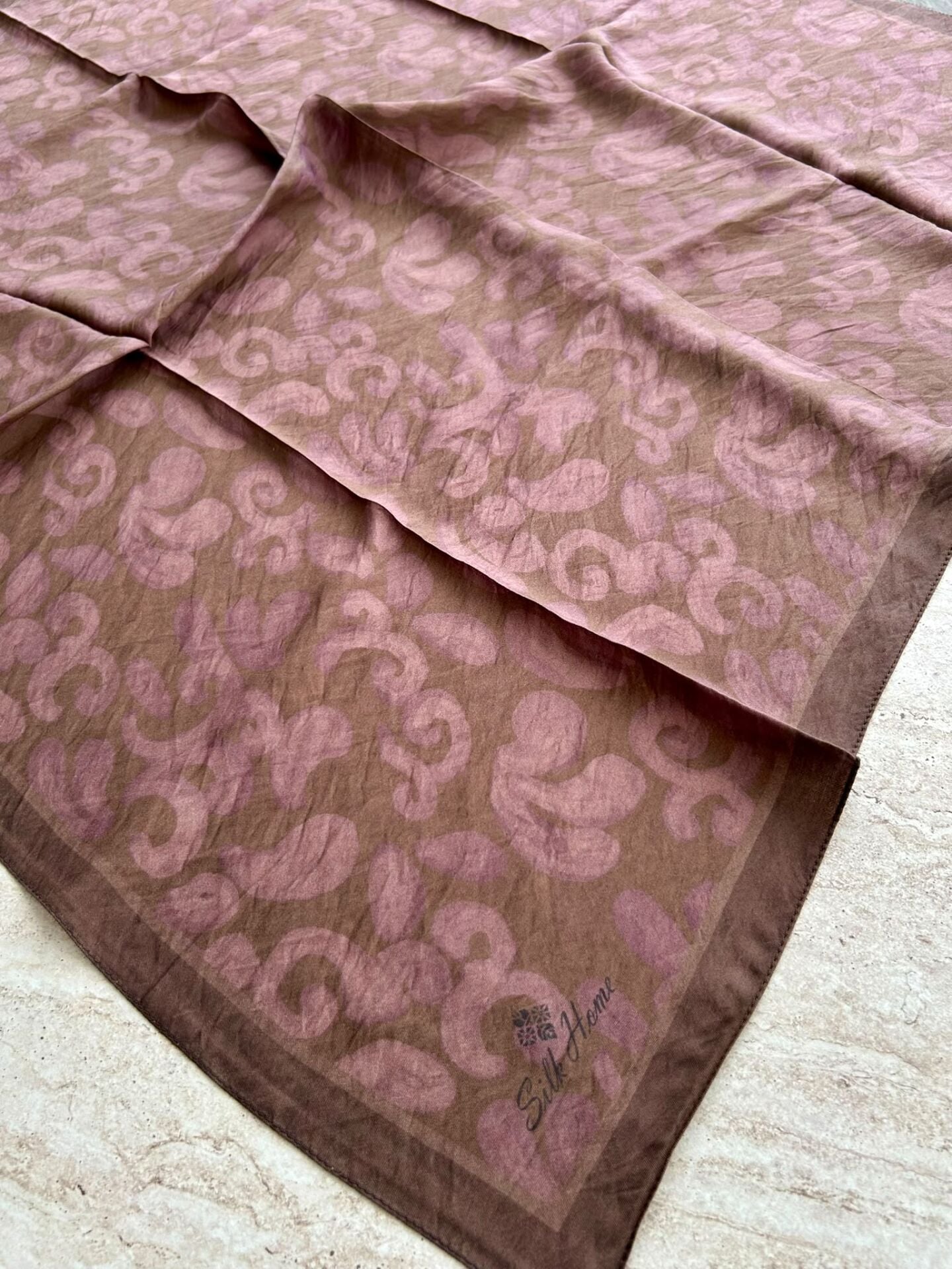 Silk Home Velora Eşarp Kahve